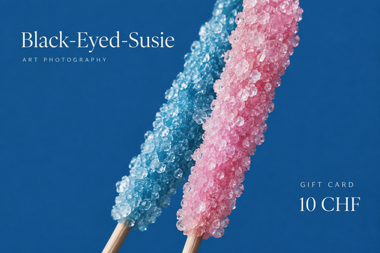10 CHF — blue with two candy sugar sticks